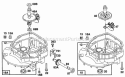 Sump Base Assemblies Diagram and Parts List for 125702-0113-01  Briggs and Stratton Engine